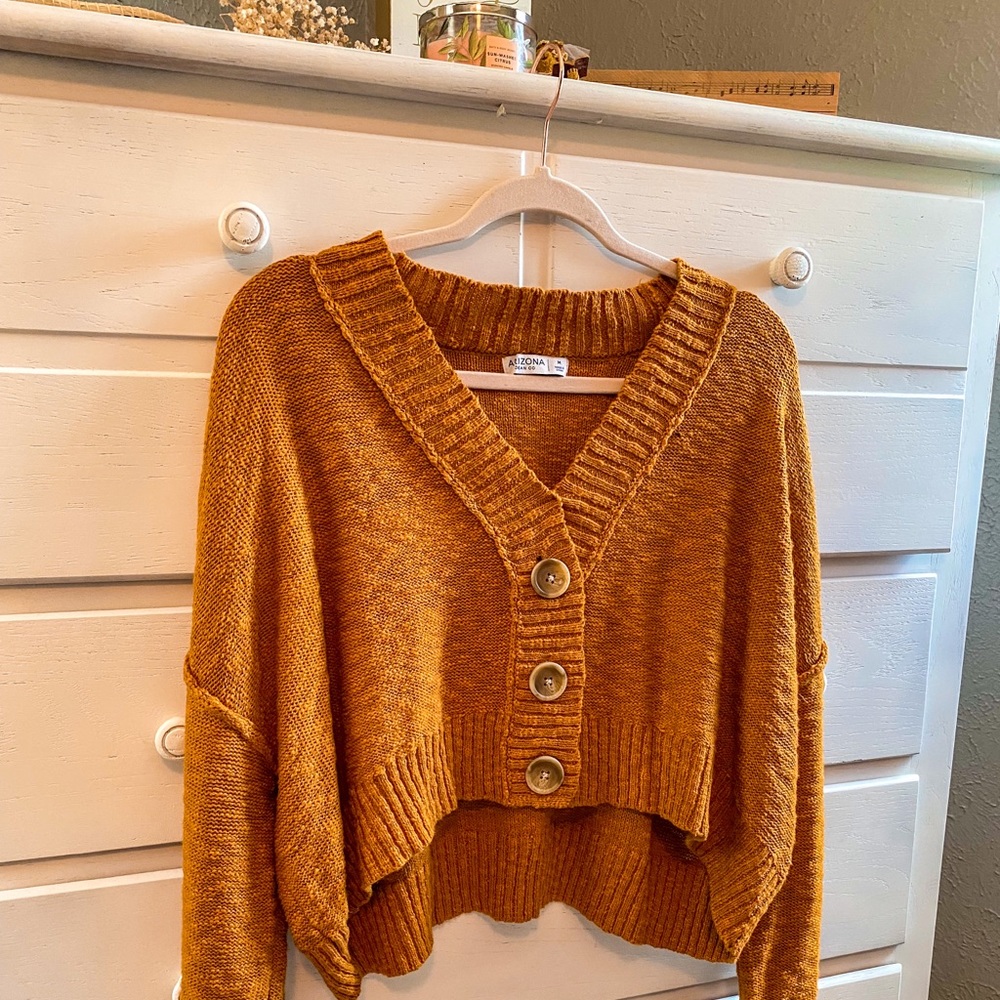 Arizona Cropped Sweater, Medium